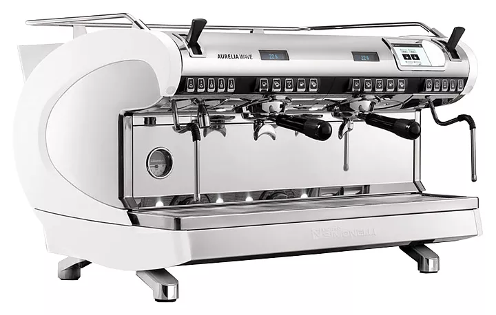 Кофемашина Nuova Simonelli Aurelia WAVE T3 2 Gr V pearl white + система самоочистки Auto-purge