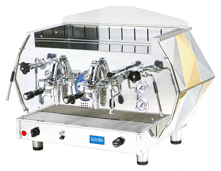 Полуавтоматическая кофемашина La Pavoni DIA2SV1667EU золотая