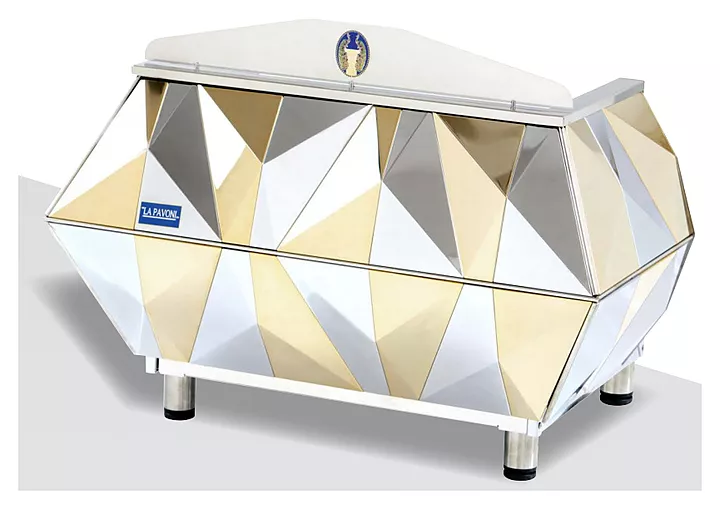 Полуавтоматическая кофемашина La Pavoni DIA2SV1667EU золотая