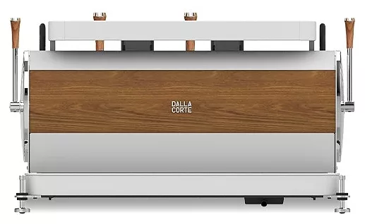 Кофемашина Dalla Corte 1 MC ZERO 2 WW 400 белый, грецкий орех