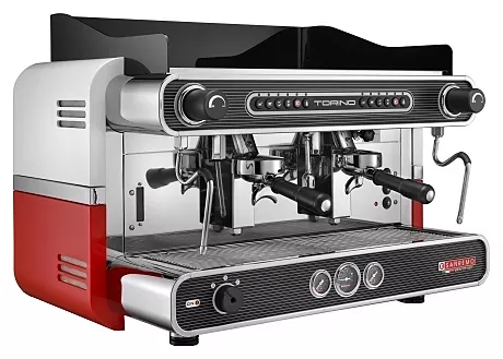 Кофемашина Sanremo Torino SED 2 черно-белая
