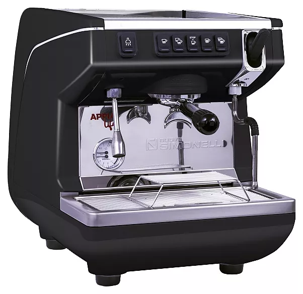 Кофемашина Nuova Simonelli Appia Life 1Gr V черная, высокая группа, автомат