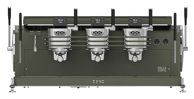 Кофемашина Dalla Corte 1 MC ZERO 3 TVO 400 оливковый хаки
