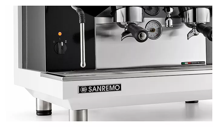 Кофемашина Sanremo Zoe SED Tall 2 гр. белая