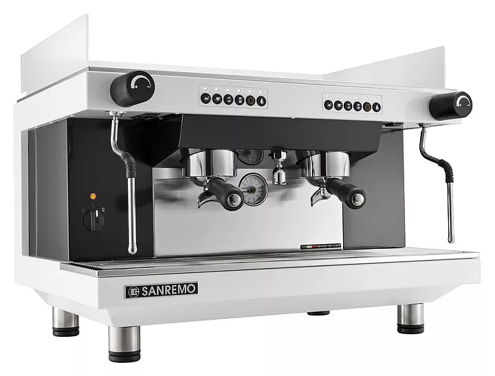 Кофемашина Sanremo Zoe SED Tall 2 гр. белая
