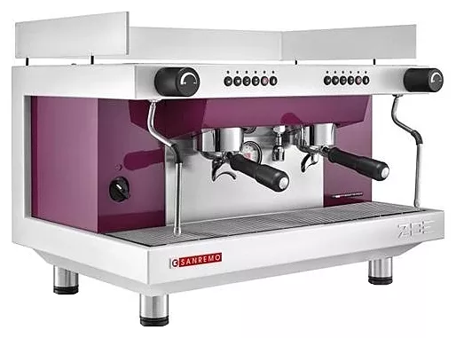 Кофемашина Sanremo Zoe SED 2 гр. черная